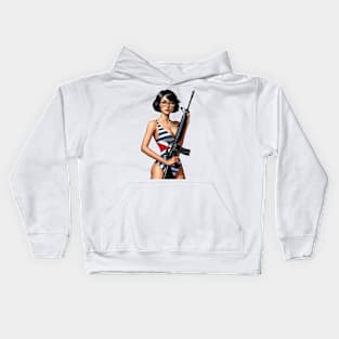 Pinup Girl Kids Hoodie